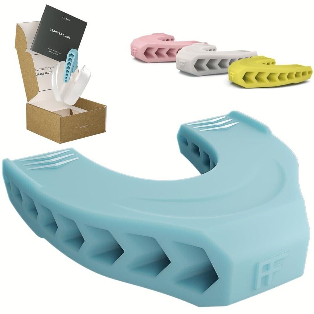 Jaw Exerciser by Facefit - Men & Women - Tone and strengthen your jawline, cheek